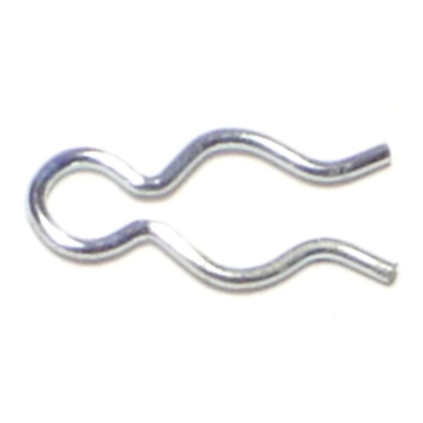 Midwest Fastener Bridge Cotter Pin, 1/4 in Dia, 5/8 in L, Steel, PK 20 67083 - main